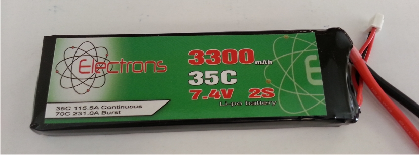 Accu LiPo Electron-35C, 2S (7.4V) 3300mAh