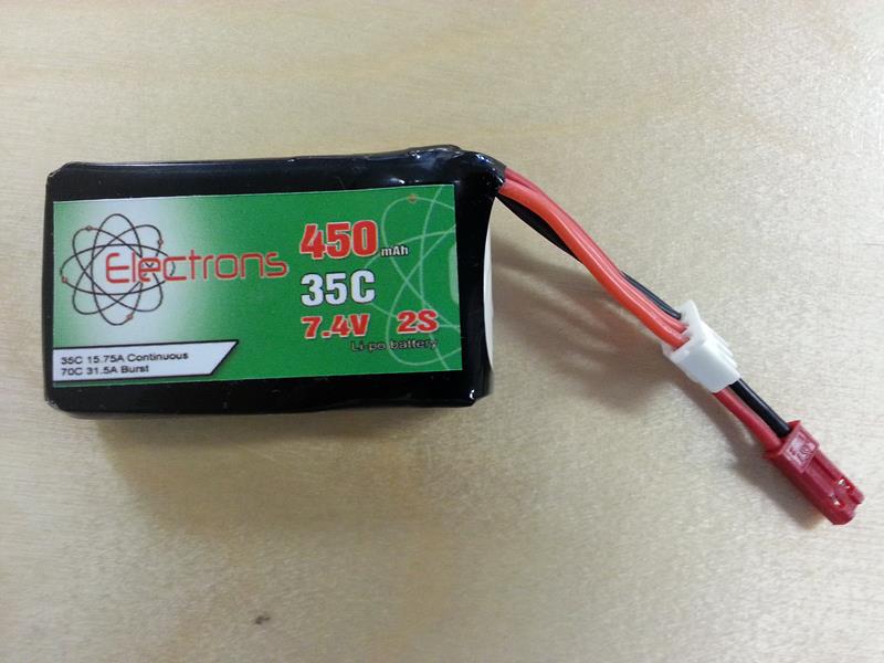 Accu LiPo Electron-35C, 2S (7.4V) 450mAh