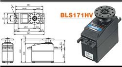 BLS 171HV Brushless Digital, SBus-I, HV (11.8Kg )