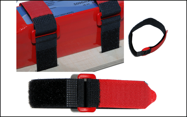 Sangle velcro 240mm 2pcs