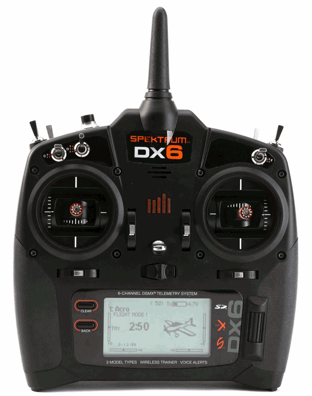 RADIO AIR DX6 6CH DSMX avec recepteur