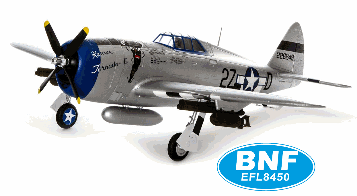 P-47D RAZORBACK 1200mm EP BNB