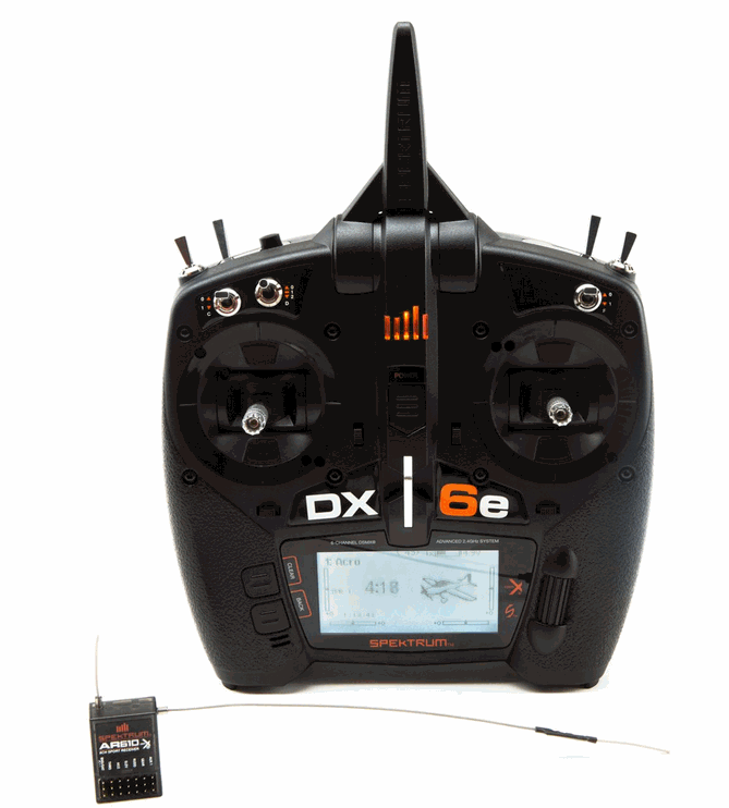 RADIO AIR DX6e 6CH DSMX M1à4