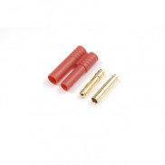 Connecteur OR 4MM fiche plastique