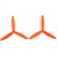 Helice tripales 5x4 Orange G+D 2Pcs