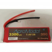 Accu LiPo aero-35C, 2S (7.4V) 3300mAh