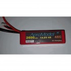 Accu LiPo aero-45C, 4S (14,8V) 2600mAh